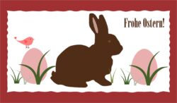Dörrapfelschokolade 70g "Ostern"